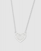 Alexandra Plata Silver pendant and zircons