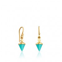 Tous Tack Vermeil Earrings
